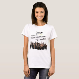 ホワイト ドリームス テイク フライト Tシャツ
