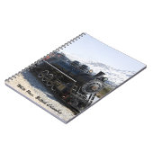 ホワイト・パス・トレイン・ノート ノートブック (左側)