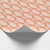 ホワイト|パンプクラシックキンラッピング紙 ラッピングペーパー (角)