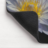 ホワイト&パープルロータス《植物》スイレンマウスパッド マウスパッド (コーナー)