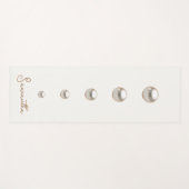 ホワイト・パールから ヨガマット (正面(横))