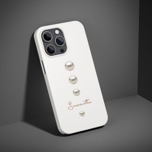 ホワイト・パールから Case-Mate iPhoneケース