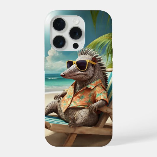 ホワイト・ピーコック iPhoneケース (裏面)