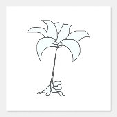 ホワイト フローラル ホワイト 壁紙 (正面)