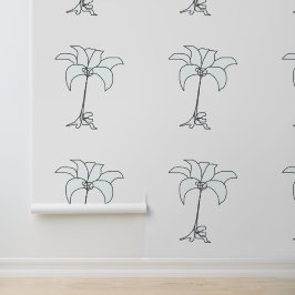 ホワイト フローラル ホワイト 壁紙