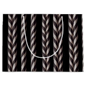 ホワイト&ブラックキャンディケーンゴトマス抱き枕 ラージペーパーバッグ (正面)