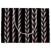 ホワイト&ブラックキャンディケーンゴトマス抱き枕 ラージペーパーバッグ (裏面)