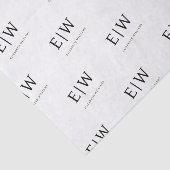 ホワイト・ブラック・ブランドのビジネス企業パッケージ 薄葉紙 (詳細)