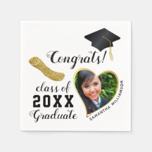 ホワイト・ブラック・金ゴールド2025年卒業