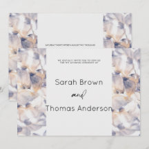 ホワイト&ブルーパテレスフローラエレガント結婚ブライダル