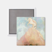 ホワイト・ペガサス， c.1908 (キャンバス上の油) マグネット (正面/裏面)