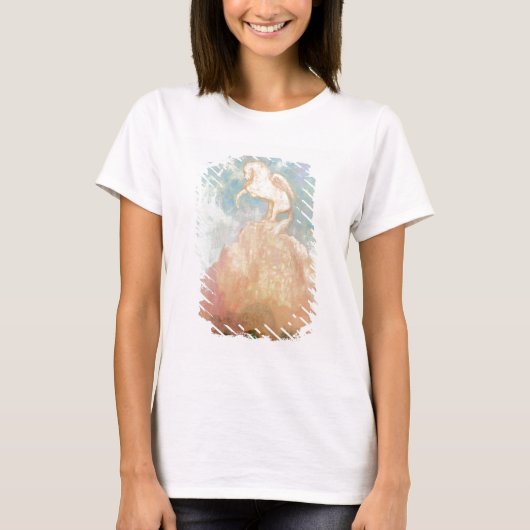 ホワイト・ペガサス, c.1908 (キャンバス上の油) tシャツ (正面)