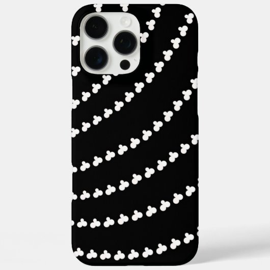 ホワイト・ボルテックス Case-Mate iPhoneケース (裏面)