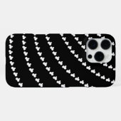 ホワイト・ボルテックス iPhoneケース (裏面横)