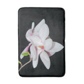 ホワイト·マグノリア バスマット (正面縦)