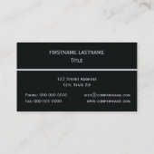 ホワイト·マグノリア 名刺 (裏面)