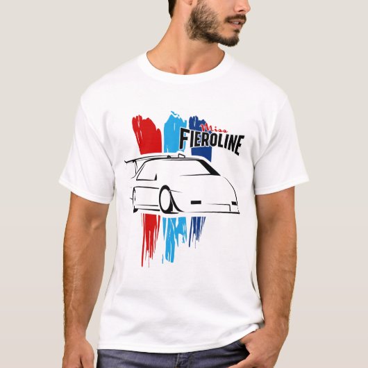 ホワイト ミスフィアロライン Tシャツ (正面)