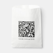 ホワイト ミニマル QR | クリーンカスタムテキストスキャン