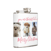 ホワイト・メリークリスマス最高のパパー・エバーフォト フラスク (右)