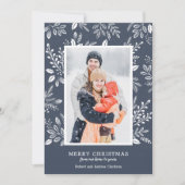 ホワイト・メリー・クリスマスの写真 シーズンカード (正面)