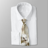 ホワイト・メルカツ ネクタイ (タイ)