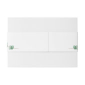 ホワイト ユーカリ エンビー 招待状ベリーバンド (裏面例)