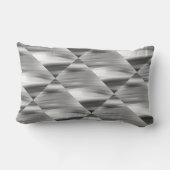 ホワイト、ライトグレー、ダークグレー、ブラック枕 ランバークッション (裏面)