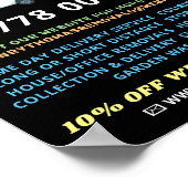 ホワイト・リムーバルVans、リムーバル広告会社 ポスター (角)