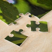 ホワイト・リング・バタフライ。 ジグソーパズル (側面)