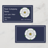 ホワイト·ローズ·オブ·ヨーク 名刺 (正面/裏面)