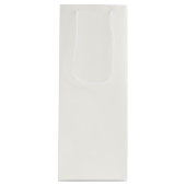 ホワイト ワインギフトバッグ (正面)