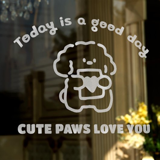 ホワイト ヴェット クリニック ウェルカム & 営業時間 窓用ステッカー ウィンドウサイン