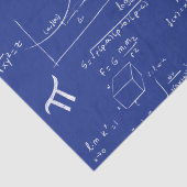 ホワイト 数学 公式 式 ブルー 薄葉紙 (詳細)