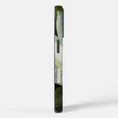 ホワイト《植物》スイレンとバドフローラ Case-Mate iPhoneケース (裏面 / 右)