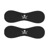 ホワイト、海賊フラッグCalico Jack、スカル&カトラス 野球ボール (パネル)