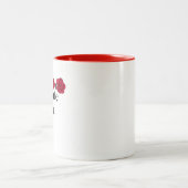 ホワイト – 自己気にクイーン – マグカップ (中央)