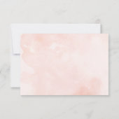 ホワイト&赤面フローラオールシーズンズリハーサルディナー 招待状 (裏面)