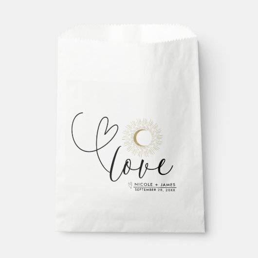 ホワイト&金ゴールドシナ日が差すことムーン結婚ズ フェイバーバッグ (正面)