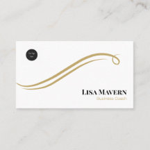 ホワイト&金ゴールドスワールラグジュアリー