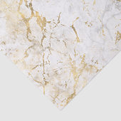 ホワイト&金ゴールド大理石デコパージュまたは抱き枕スタッフィング 薄葉紙 (詳細)