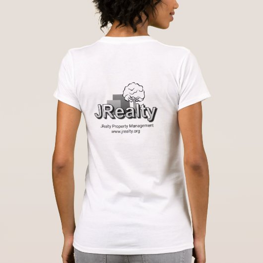 ホワイト Tシャツ (裏面)