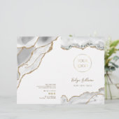 ホワイトagateサービスメニューパンフレット (スタンド正面)