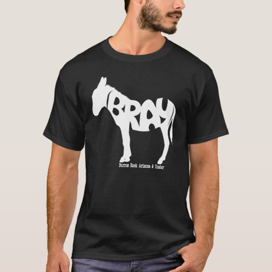 ホワイトBRAYロバボクシー Tシャツ (正面)
