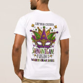 ホワイトMGティー、カラーロゴフォント/フルカラーバック Tシャツ (裏面)