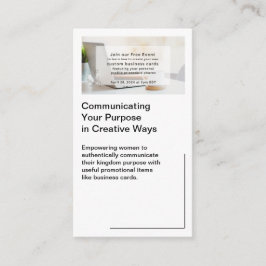 ホワイトSNS写真QRコード名刺 名刺