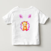 ホワイトTシャツ トドラーTシャツ (裏面)