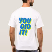 ホワイトTシャツ Tシャツ (裏面)