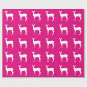 ホワイドエアディアオンピンクのラッピング紙 ラッピングペーパー (フラット)