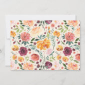 ホワイハッピーサンクスギビング手レタリング写真 シーズンカード (裏面)