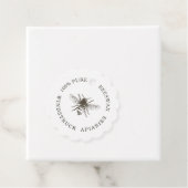 ホワイハニービー鱗片状養蜂製品ラベル フェイバータグ (インサイチュ)